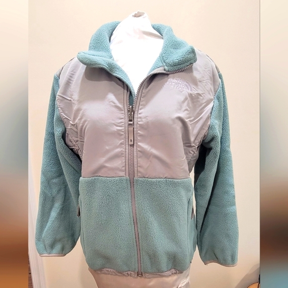 KIDS THE NORTH FACE POLARTEC FLEECE JACKET (sz - Large) - Picture 1 of 7